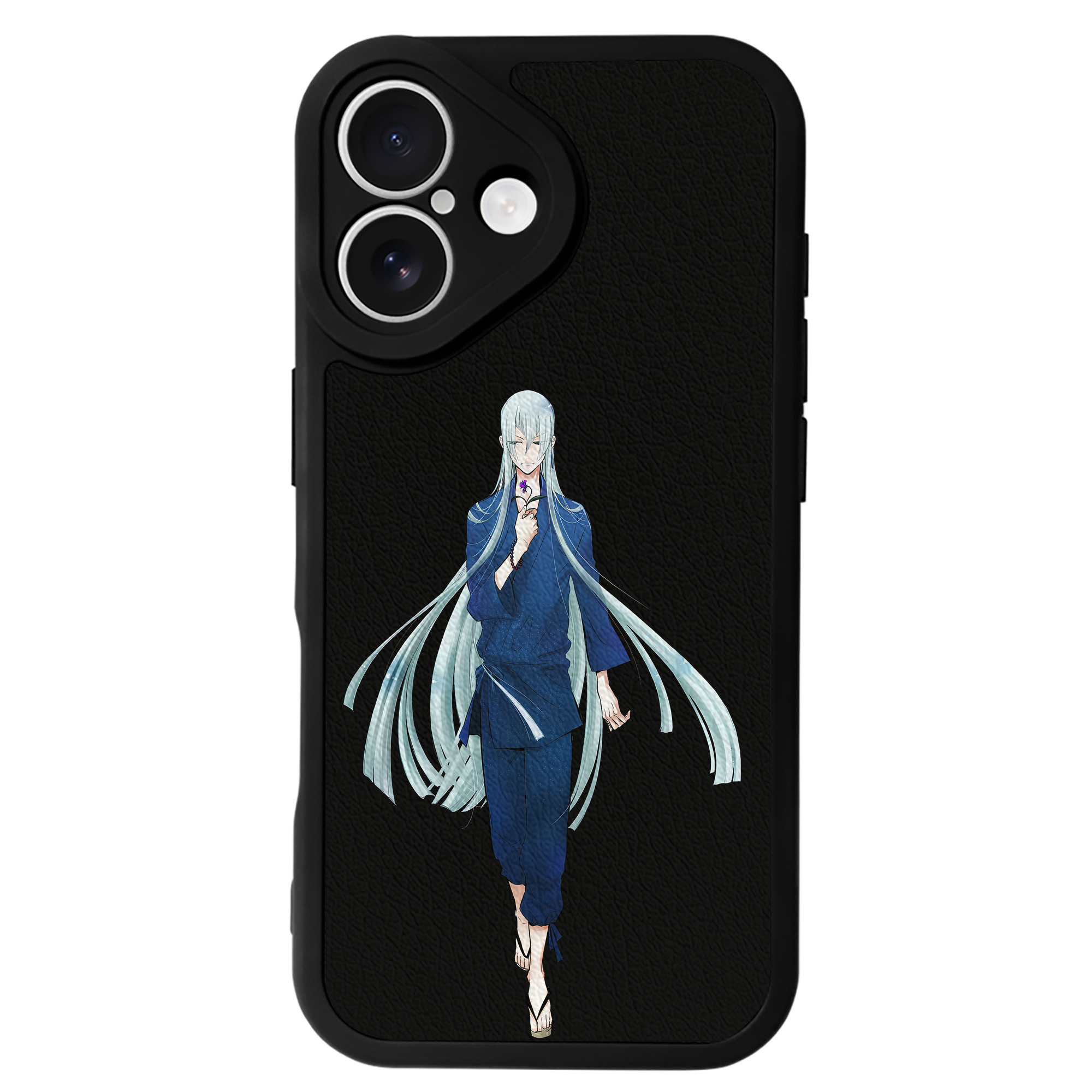 （画像用） 刀剣乱舞 Touken Ranbu 【iPhone 16シリーズ対応】シリコンスマホケース（レザー調） 材質：シリコン